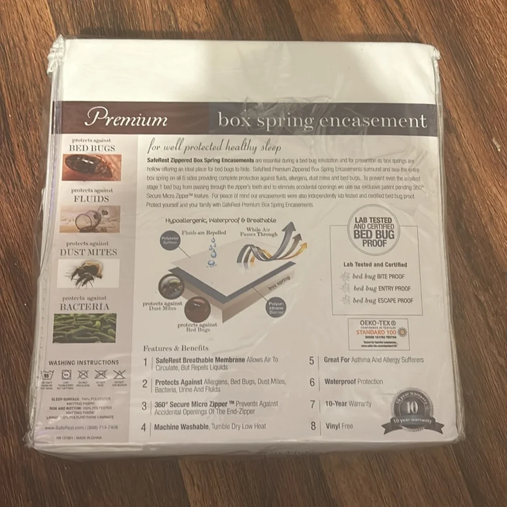 Box Spring Encasement - Picture 2 of 2